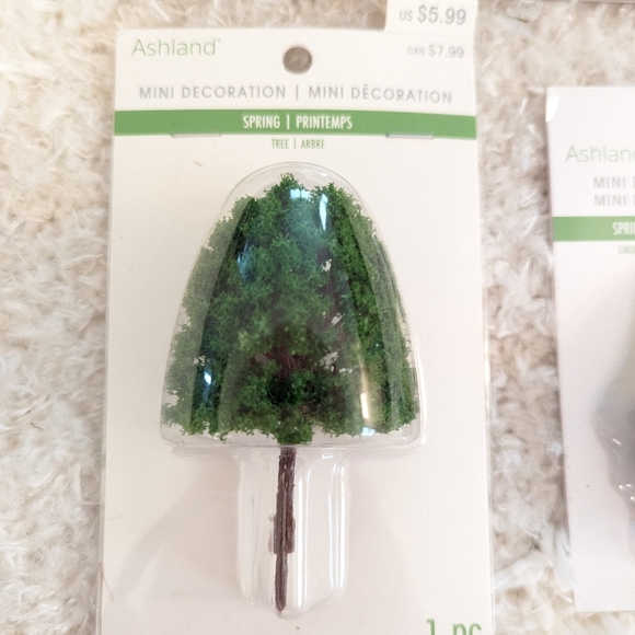 Ashland Mini Spring Decorations Trees and Gnome NWT - Picture 7 of 9
